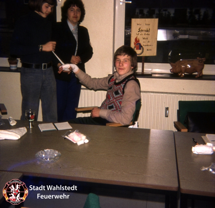 1975 Erste Hilfe Ausbildung